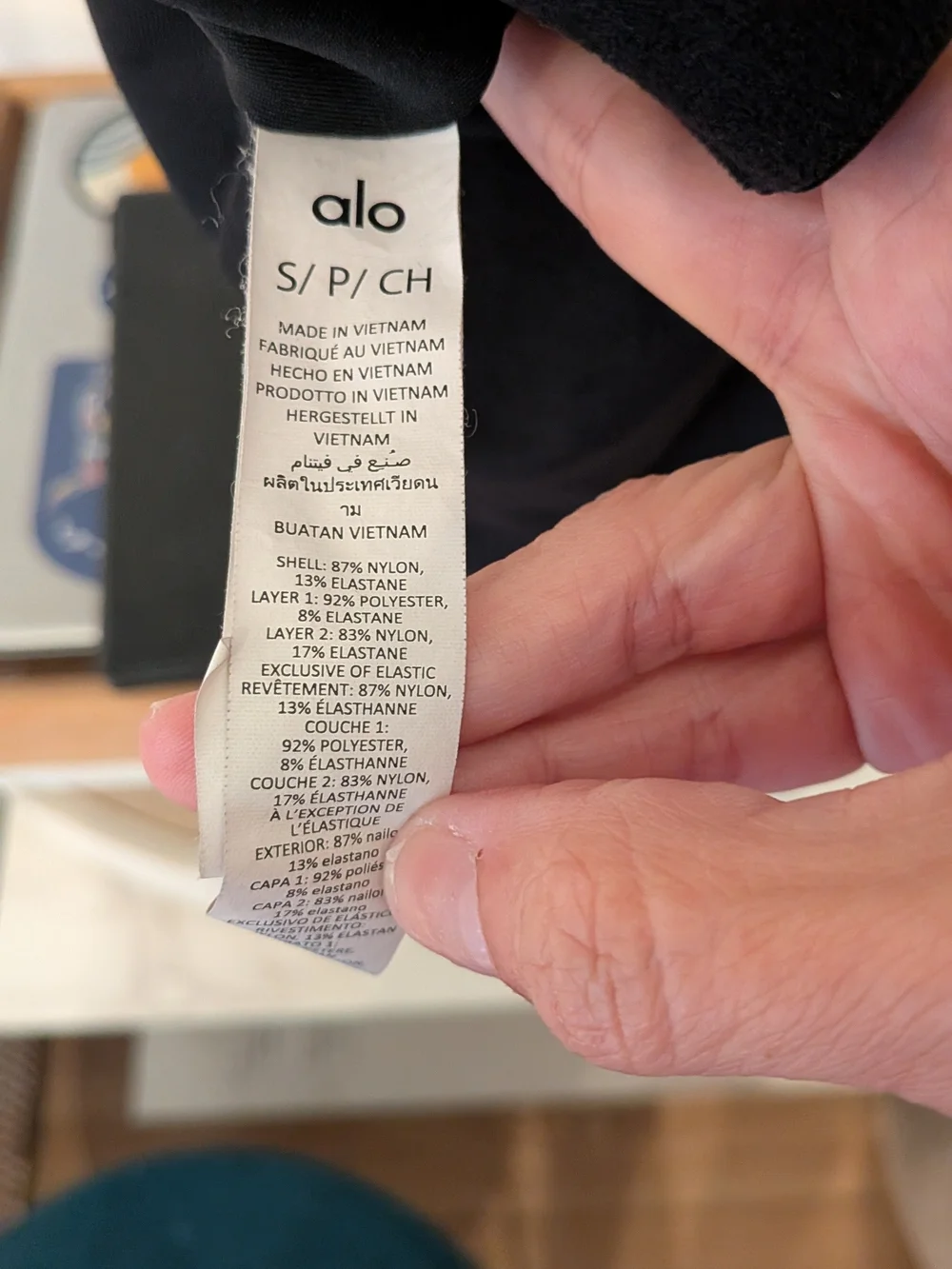 ALO Airbrush Real Tank Bra: With Pads!